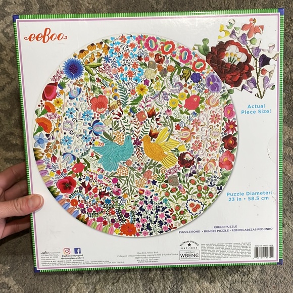 Eeboo 500 round puzzle - Picture 5 of 5